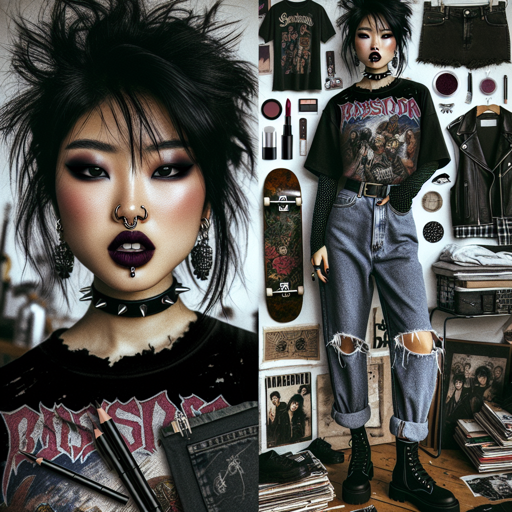 Bratty Grunge Beauty Trend