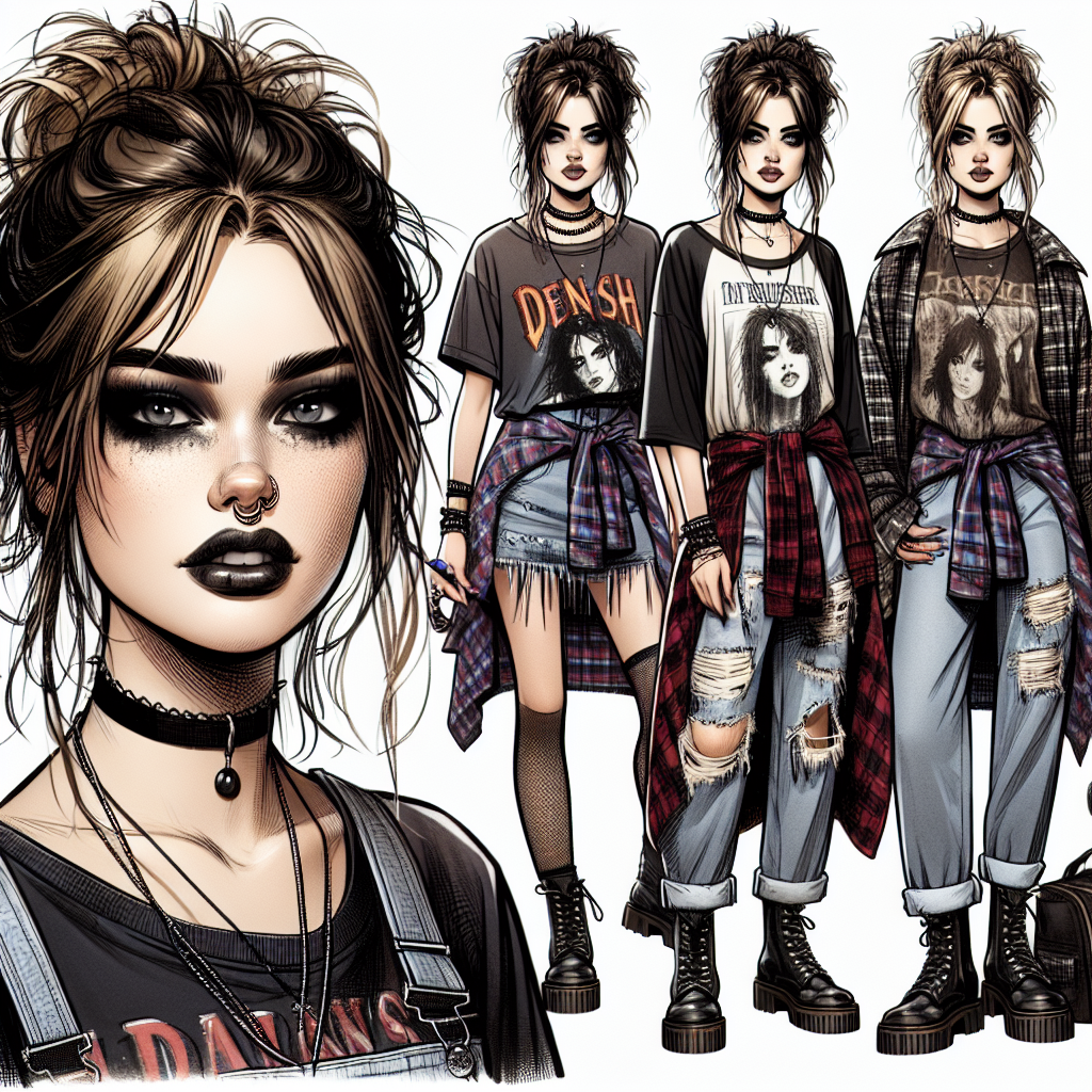 Bratty Grunge Beauty Trend