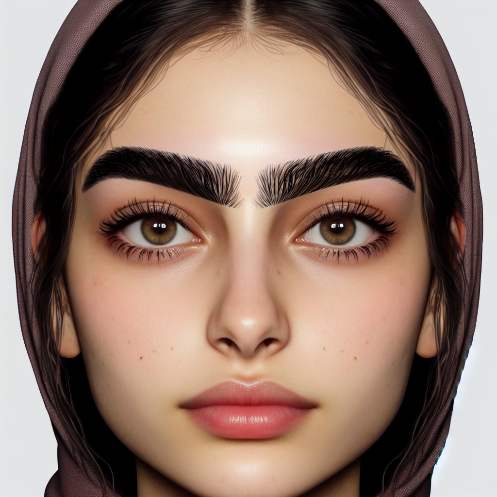 Fluffy Brows as a casual eyebrow trend